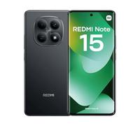 XIAOMI Redmi Note 15 4G Smartphone 6GB+128GB, MediaTek Helio G100-Ultra, 108MP Super-clear Camera, 6.77" 120Hz Amoled Display, 6000mAh Battery, Black (2 Years Warranty+No In-box Charger)
