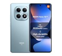 XIAOMI Redmi Note 15 5G, Smartphone 8+256 GB, Ultra-slim Design, IP65 Water Resistance, 108MP Super-clear Camera, 6.77" FHD+ Display, Glacier Blue, Warranty 2 years, Charger Not Included