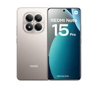 XIAOMI Redmi Note 15 Pro 4G Smartphone 12GB+512GB, MediaTek Helio G200-Ultra, 200MP Ultimate-clarity Camera, 6.77" FHD+ Amoled Display, 6500mAh Battery, Titanium (No In-box Charger)
