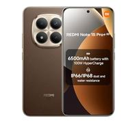 XIAOMI Redmi Note 15 Pro+ 5G, Smartphone 8+256 GB, Massive 6500mAh Battery, IP66/IP68, New 200MP Camera, 6.83" AMOLED Display, Mocha Brown, Warranty 2 years, Charger Not Included