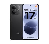 XIAOMI Redmi Note 17 5G Smartphone 6GB+128GB, 7700mAh Battery, 45W Turbo Charging, 6.99” FHD+ AMOLED 120Hz Display, 50MP AI Camera NFC HyperOS Black (2 Years Warranty+No In-box Charger)