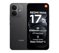 Xiaomi REDMI Note 17 Pro 5G, Smartphone 6+256GB, Black, 8340mAh Battery | 50MP OIS camera, 67W charge, Snapdragon®6s Gen 4, 3500nits Flagship High-Brightness Eye-Care Display Display, HyperAI