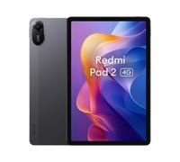 Xiaomi Redmi Pad 2 4G 4GB+128GB Graphite Gray, MediaTek Helio G100-Ultra, HyperOS2, 11" 90Hz 2.5K Eye Care Display, 9000mAh (typ) Large Battery, 18W Fast Charging (UK Version+2 Year Warranty)