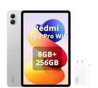 XIAOMI REDMI Pad 2 Pro, 8+256GB, 12.1 Inch Display, 2.5K 120Hz, Giant Battery with 12000mAh (Typical), 4NM Processor, Seamless Connectivity, Silver, with 33W Charger