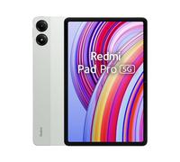 Xiaomi Redmi Pad Pro 5G 8+256GB Green with ring holder,Snapdragon® 7s Gen, HyperOS,12.1" 120Hz 2.5K eye care display,10000mAh (typ) large battery, 33W fast charging(UK Version+2year warranty)