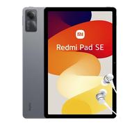 Xiaomi Redmi Pad SE Tablet, 11 Inches, WiFi, FHD+ Display with 90 Hz, 4 GB RAM, 128 GB ROM, Battery 8000 mAh, ES Version, Grey