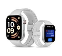 XIAOMI Redmi Watch 6 NFC, Smart Watch for Men Women, 2.07'' AMOLED, Activity Tracker with Heart rate/Sleep/Stress Tracking, 150+ Sports modes, 24 days battery life, 5ATM, GPS, Android&iOS, Silver Gray