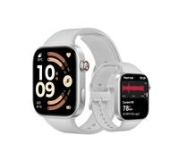 XIAOMI Redmi Watch 6, Smart Watch for Men Women, 2.07'' AMOLED, Activity Tracker with Heart rate/Sleep/Stress Tracking, 150+ Sports modes, 24 days battery life, 5ATM, GPS, Android&iOS, Silver Gray