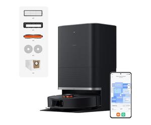 XIAOMI Robot Vacuum X20 Max, All-in-One Base with high-temp auto mop Wash & Fast Drying, 8000Pa Suction, Extendable Mopping Arm, LDS, Anti-Hair Tangle Brush, Carpet Detection, Mi Home App