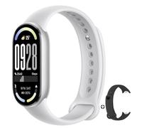 Xiaomi Smart Band 10 Fitness Tracker,Mi Smartwatch,1.72 inch AMOLED Screen,21 Days Autonomy,150+ Sports Modes,Heart Rate Monitor,Sleep Analysis,HyperOS2,5ATM,Compatible With Android and IOS(Silver)