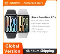 Xiaomi Smart Band 9 Pro Smartwatch Global Version 1.74" AMOLED Sreen GPS Health Monitoring 5ATM 150 Sport Mode Miband Wristband Black