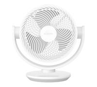 XIAOMI Smart Desktop Air Circulation Fan - Table Fan with 1180 m³/h and 3D Air Distribution, 100 Levels Wind Speed, Ultra Quiet 28.4 dB(A), USB-C, White