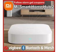 Xiaomi Smart Home Hub 2 Zigbee 3.0 Smart Gateway Wifi 5/2.4GHz Bluetooth Mesh Dual-band Wi-Fi Remote Control Mi Home APP 2PCS Smart Home Hub2