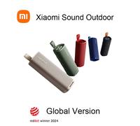 Xiaomi Sound Outdoor 30W Portable Bluetooth Speaker - Global Version with 12-Hour Battery Life IP67 Waterproof TWS Stereo Combo Red