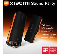 Xiaomi Sound Party IP67 Bluetooth 5.4 Harman AudioEFX TWS Stereo Combo 5200mAh Ultra-Long Battery Life 50W Portable Speaker Mic Xiaomi Sound Party