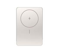 Xiaomi Super Slim Magnetic Power Bank 5000mAh, 8.7mm Ultra-Thin MagSafe Portable Charger, 22.5W Wired & 15W Wireless, Aluminium Battery Pack for iPhone 16, Gold