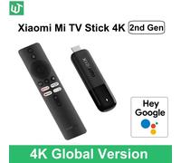 Xiaomi TV Stick 4K 2nd Gen 2025 Global Version Bluetooth 5.2 Google TV Smart HDR 2GB RAM 8GB ROM Mini TV Dongle Streaming Media TV Stick VIP