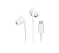 XIAOMI Type-C Earphones sound 12.4mm driver, HD microphone Comfortable feel Ergonomic design Three-button wire control, IP54 - White