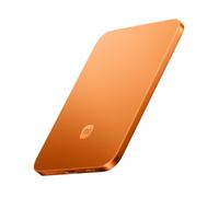 Xiaomi Ultrathin Magnetic Power Bank 5000mAh 15W MagSafe Compatible Power Bank for iPhone, Ultra Slim, Lightweight, Wireless Charging, for iPhone 17/16/15/14/13/12, Radiant Orange