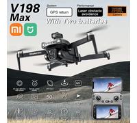 Xiaomi V198Max GPS Drone 4K Professional 8K HD Two Camera Dron Brushless Motor 5G WIFI FPV RC Quadcopter Helicopter wish Screen V198Max Laser 4K 1B