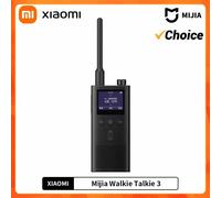 XIAOMI Walkie Talkie 3 1.77"Color Screen 5W Power 13day Standby Dual Mode 6km Call Distance IP65 Outdoors Security Intercom 1PC