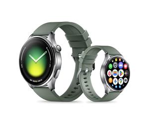 XIAOMI Watch 5 Smartwatch 47mm, Google Wear OS, AI, 6-Day Battery, Green | 1.54'' Sapphire Display, 78% Screen Ratio, GPS Fitness Tracker, 60s Health Check, 150+ Sports, Gesture Control