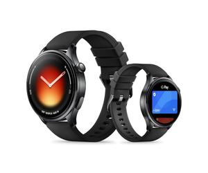 XIAOMI Watch 5 Smartwatch, Google Wear OS, NFC Pay, AI, Gemini, 1.54'' display, 6 days battery life, GPS fitness tracker, gesture control, sapphire glass, 47mm, Bluetooth, Black