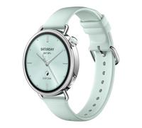 XIAOMI Watch S4 41mm, Smartwatch,41mm case diameter, Ultra-lightweight 32g body,Menstrual cycle prediction,150+ sports modes, Safety guardian features, HyperOS 3, Fluororubber strap(Mint Green)
