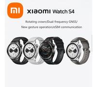 Xiaomi Watch S4 Dual-frequency GNSS HyperOS 2.0 Stainless Steel Dial New Gesture-operated Supports Bluetooth Calling Silvery
