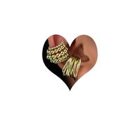 XIAOMOJEW Ear Cuffs Non Piercing for Women 2PCS Beaded Statement Earrings Gold Silver Hollow Out Party Punk Jewelry, One size, Alloy Steel, No Gemstone