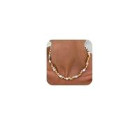 XIAOMOJEW Pearl Beaded Necklace for Women Pearl Chain Necklace Pendant Choker Statement Jewelry, One size, Alloy Steel, No Gemstone