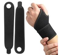 Xiaomoyu 2 Pcs Wrist Support for Carpal Tunnel, Wrist Brace with Adjustable Strap for Left & Right Hand, Compression Wrist Brace Wraps Splints Supports for Sport Hand Support