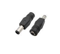 XIAONIYI 2/5Pcs DC 5.5x2.1mm Female Jack To 7.4x5.0mm Male Plug With Pin DC Power Adapter Charging Plug Converter Connector(2Pcs)