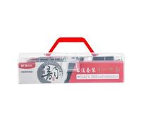 xiaopang 11Pcs Calligraphy Brush Set Four Treasures Pen, Ink, Paper, Inkstone Collection Tools For Students