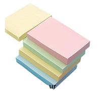xiaopang 12 Pcs Sticky Notes Portable Colorful 1200 Sheets 4-Color Note N-Times Memo Pads For Office School(76 x 51mm)