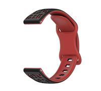 xiaopang 1PCS 18mm 20mm 22mm Leopard Print Strap For Amazfit GTS 4/GTR 4/3/2 Mini/Pro/Balance Bracelet Sport Band For GT4/2e(Black Red,20mm)