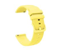 xiaopang 1PCS 22mm Strap For Vibe 7 Pro/Stratos 2/3 Ultra Beyond GTS 3 GTR3 Btalk3 2 Pro Lite Ремешок Silicone Watch Band Bracelet(Bipc-yellow)