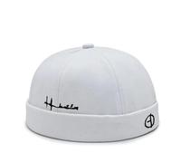 xiaopang 1PCS Hat for Men and Women in Spring and Autumn Brimless Hip Hop Without Brim
