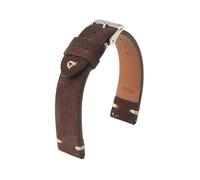 xiaopang 1PCS Release Suede Leather Watch Strap 18mm 19mm 20mm 21mm 22mm 24mm Band(Coffee,19mm)