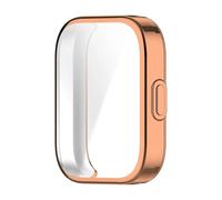 xiaopang 1PCS TPU Case For Bip 5 Unity Soft Smart Watch Screen Protector(Rose Gold)