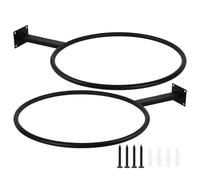 XIAOPEIZHI,Pregnancy ball rack,Stability ball storage racks,Exercise ball holder,Stability ball racks for home and yoga studios or commercial gyms,Acts as a Ball storage rack. Set of 2.