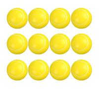 XIAOQENAN 12pcs Soft Tennis Globes Kids High Bounces Globes For Indoor/Outdoor Game Multiple Pack Soft Sponge Foam Tennis Foam