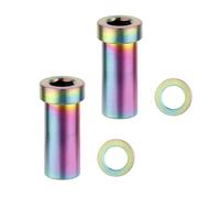 XIAOQENAN 2Pcs Road Bike C Clamp Fixed Nut With Washer Bicycles Brake Calipers Nut Road Bike C Brake Pivots Easy To Use Clamp Fixed