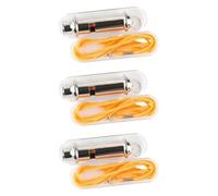 XIAOQENAN 3Pcs Multipurpose Stainless Football Coaching Whistles Referee Whistles For Training Sports Outdoor Use With Clear Sound Outdoor