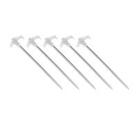 XIAOQENAN 5Pcs Outdoor Ground Stake Camping Anchors Peg With Luminously Head Tent Stake Heavy Duty Beach Tent Peg Canopies Luminously Camping