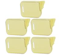 XIAOQENAN 5Pcs Trading Card Dividers Clapboard Spacer Baffle Clips Storage Storage Partition Board Box Divider