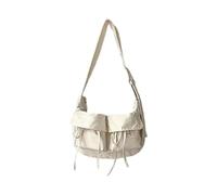XIAOQENAN Canvas Messengers Bag Large Crossbody Bag With Multiple Pockets Canvas Shoulder For Travel School Work Unisex Gifts Large Crossbody For Women Men