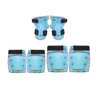 XIAOQENAN Child Roller Skating Protective Gear Set Adjustable Skating Knee Elbow Brace Hand Pad For 3-8 Boy Girl Skateboarding Guards