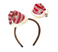 XIAOQENAN Christmas Hair Clips Headband For Girls Festival Gift Hat Hairpin Kids Adult Headwear Accessories Party Cosplay Christmas Clips For Women