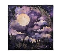 XIAOQENAN Divination Tablecloth Card Mat Astrological Altars Cloth Pad Tarots Table Cover Board Game Pad Tarot Readings Divination Game Mat
